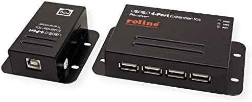 Roline USB 2.0 Продължавам Over RJ-45, 4X USB, макс. 50 м