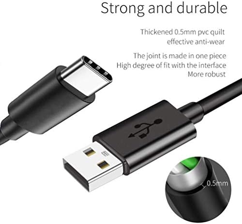 Работи USB Type-C Кабел за данни за Samsung SM-A525F/DS Бърза скорост 5 gbps! 1.2 M/3,3 Фута