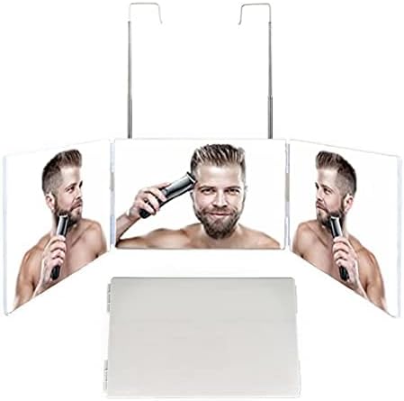 3-полосное Огледало За Стригане,360 Огледало за Самостоятелно Подстригване и Стайлинг на коса,Бръснене,САМО