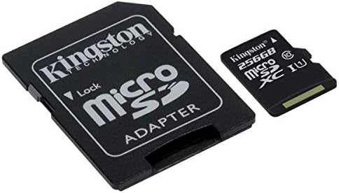 Професионален microSDXC 256GB Работи за Дзен Mobile M18Card Custom, доказан SanFlash и Kingston. (80 MBIT/сек)