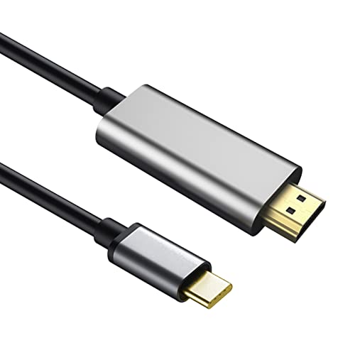 1.8 m 4K 30HZ PVC USB3.1 Type-C to -Compatible Connecting Cable Adapter Wire for Mobile Phone Laptop Transfer