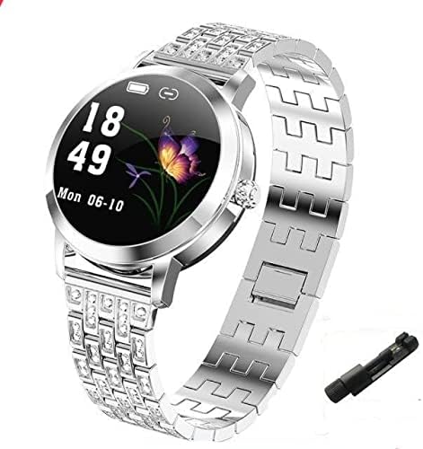 Умен часовник IP68 за жени - LW10 silver 02