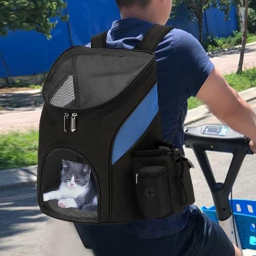 Дишаща Пет Backpack Portable Пет Backpack Durable Outdoor Foldable Cat Puppy Bag Multifunctional Пет Bag