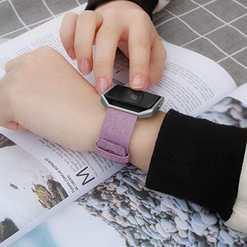 Fit for Fitbit Blaze Bands Women Men, Тъкани Найлонови Ленти на Платното Quick Release Replacement Watch Band Wristbands Аксесоар Колани Гривна Fit for Fitbit Blaze Smartwatch