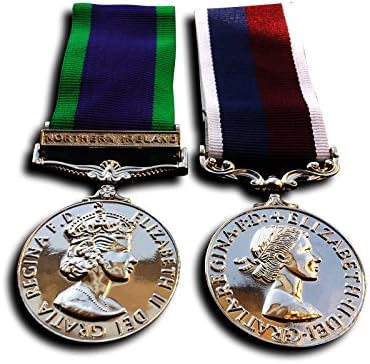 Военни медали The General Service Medal Northern Ireland Medal & RAF LS GCM WW2 от creative възпроизвеждат