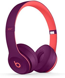 Beats by Dr. Dre Beats Solo3 Wireless On-Ear Bluetooth слушалки (Pop Magenta) - Комплект с USB-адаптер Cube