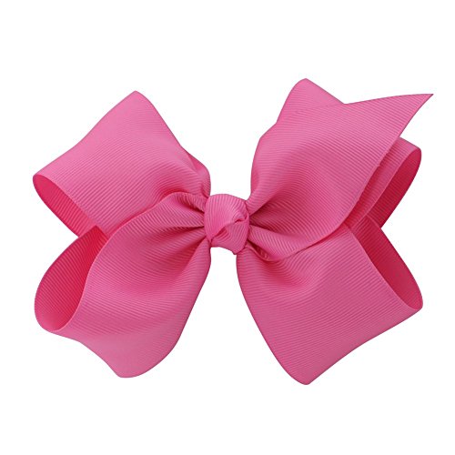 QingHan 20pcs 5 inch Hair Bows For Girls Рипсено Ribbon Boutique Bow Alligator Clips For Teens Toddler Children