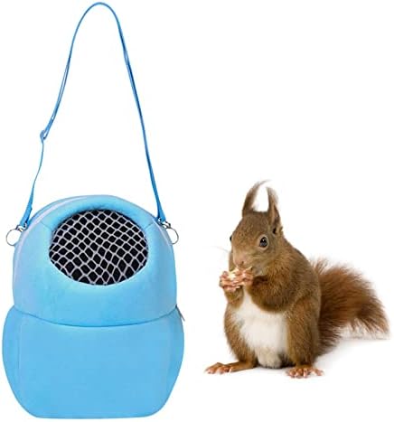 Dolity Hamsters Carrier Bag Преносим Пътен Дишаща Изходящи Чанта Обвързващи Чанта за Малки Домашни таралежи