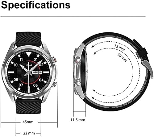 Smartwatch Мъжете монитор Смарт часовници Blutooth Calll Smartwatch Водоустойчив IP67 Спорт Мъже, Жени Смарт часовник (Цвят : C) (Цвят : C)