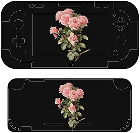 Свежи Розови Рози Стикер Стикер на Кутията на Кожата Защитна Лицева панел за Nintendo Switch
