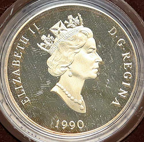 1990 CA 1990 CANADA, UK Elizabeth II UN Writing Literature I $100 Good Uncertified