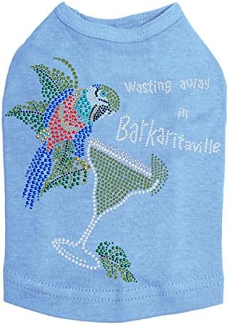 Гният в Barkaritaville Parrot Dog Тениска XL Blue