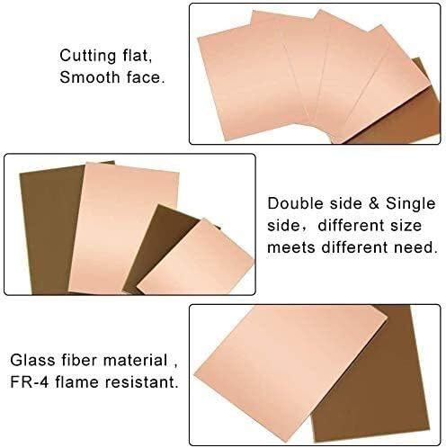 UIZSDIUZ Медна плоча Меден лист, 1 мм 100 мм х 600 мм Метал отрязва министър-чиста медна пластина (размер