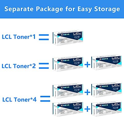 LCL Рециклирана Тонер касета Заместител на HP 649X CE260X 17000 Page Color Laserjet Enterprise CP4525 CP4525dn CP4525n CP4525xh (1-Pack Black)