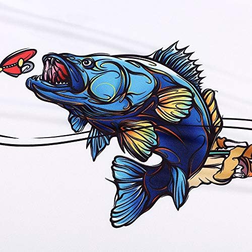 Rodeel Marlin Premium Fishing Shirt with +50 UPF Sun Protection Дишаща Тениска с Дълъг Ръкав за Мъже