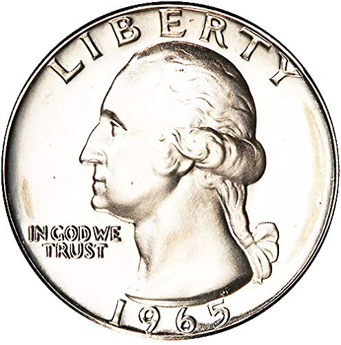 1965 P SMS Washington Quarter Choice Нециркулированный Монетен двор на САЩ