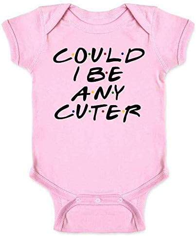 Поп Threads I Could Be Any Cuter Смешни 90s ТВ Шоу Graphic Бебе Baby Boy Girl Bodysuit