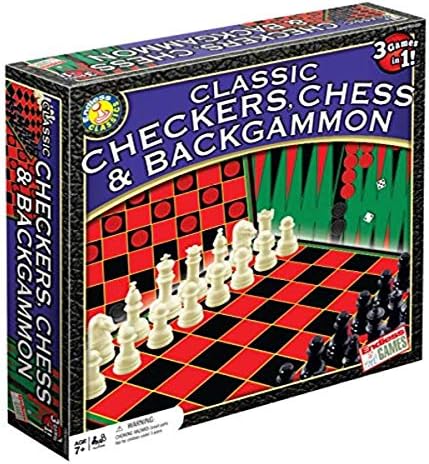 Класически дама, шах и табла - За деца, от 7 и повече години